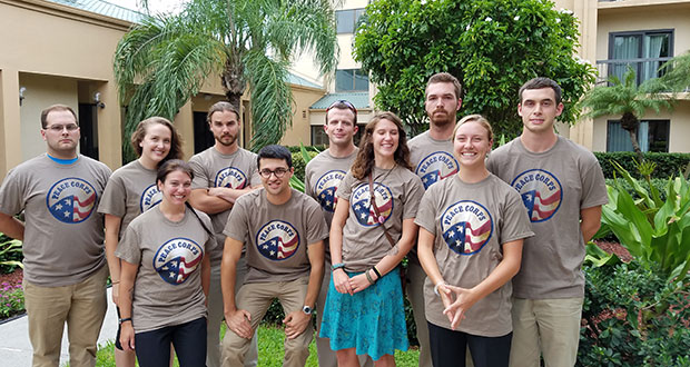 First Environment U.S. Peace Corps Volunteers