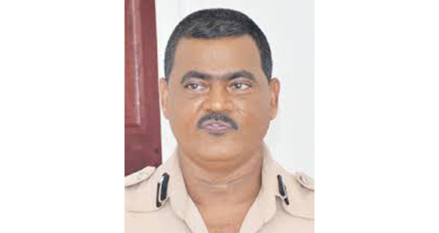 Acting Police Commissioner David Ramnarine