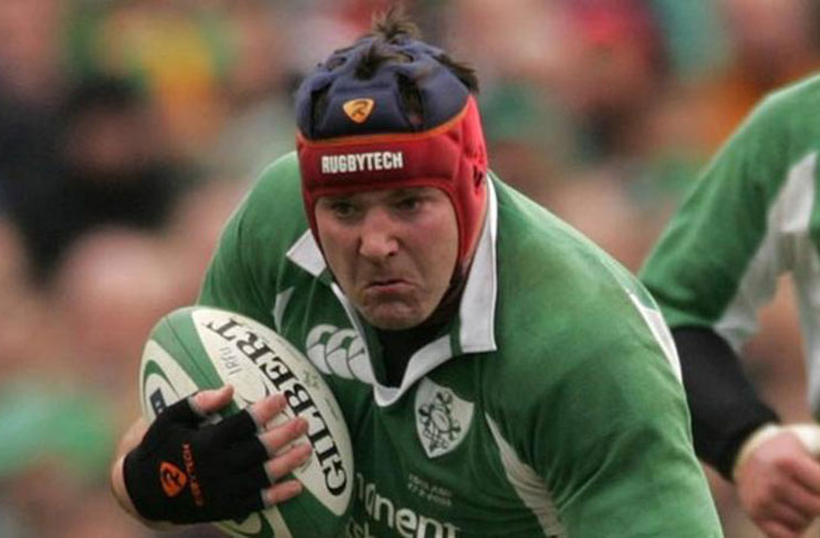 Anthony Foley earned 62 Ireland caps and captained his country three times