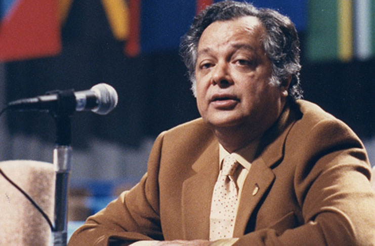 Guyanese Shridath Ramphal, the then Secretary-General of the Commonwealth, who commissioned the report