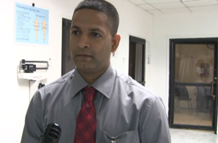 Head of the Nephrology Department, Dr Kishore Persaud