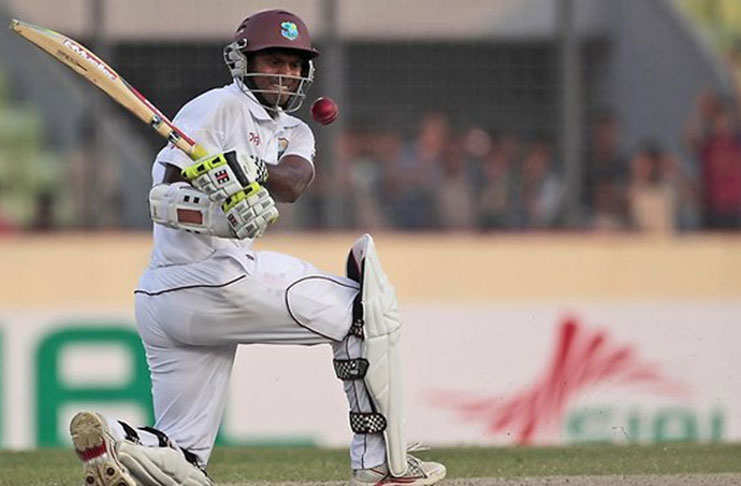 Shivnarine Chanderpaul top scored for the Jaguars with an unbeaten 81