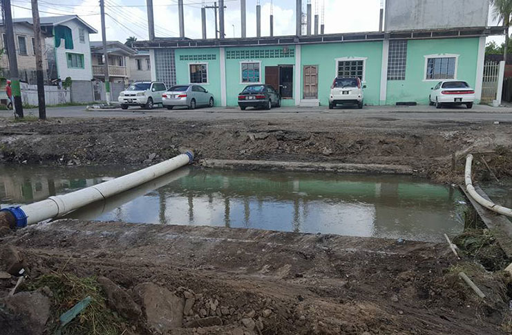 Work has commenced to restore the Barr Street, Albouystown, bridge