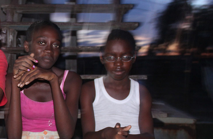 Visually impaired siblings Devon and Leon Bagot
