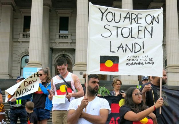 Australia Day is labelled 'Invasion Day' by some Australians