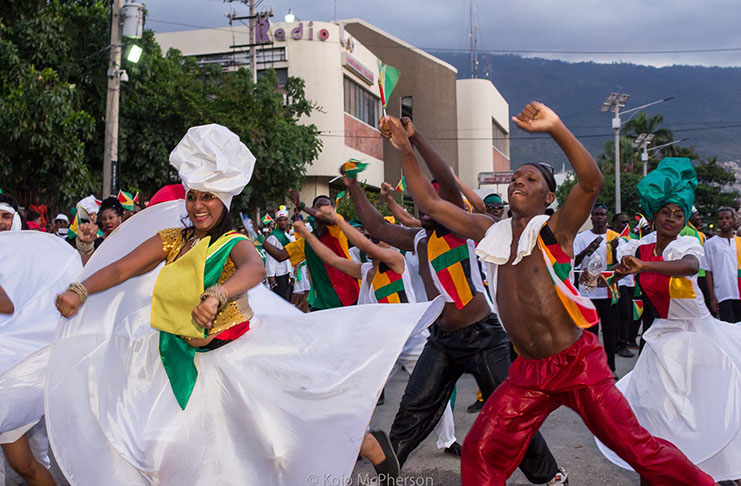 Guyana participates at Carifesta XII in Haiti (Kojo Mc Pherson photo)