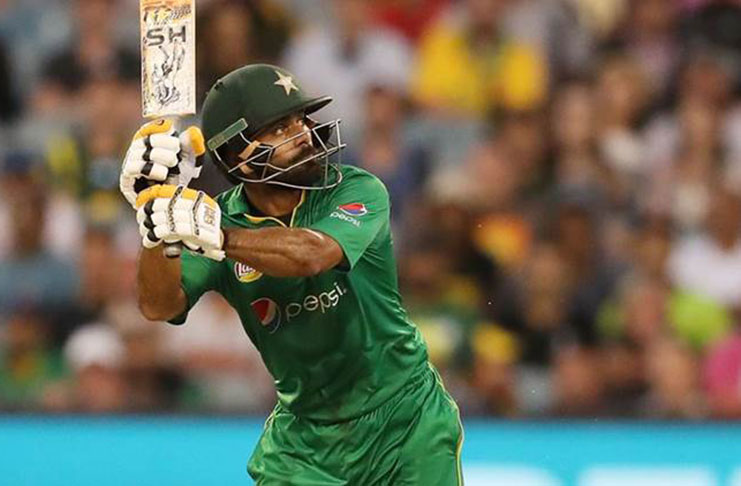 Player of the match Mohammad Hafeez carried Pakistan to 221-4 off 47.4 overs with a 72-run knock to level the series 1-1.