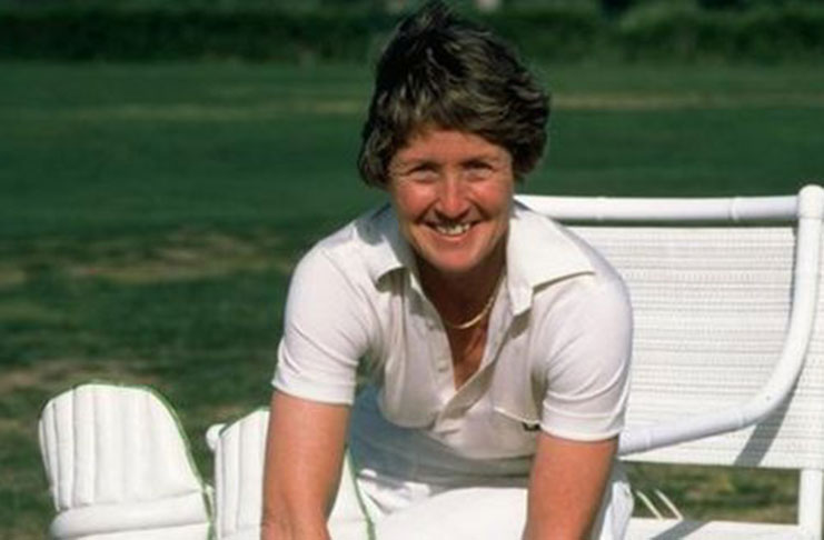 Rachael Heyhoe Flint played 22 Tests and 23 ODIs and captained England between 1966 and 1978.