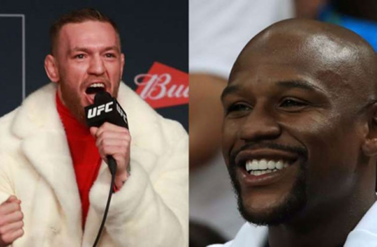 Conor McGregor and Floyd Mayweather .