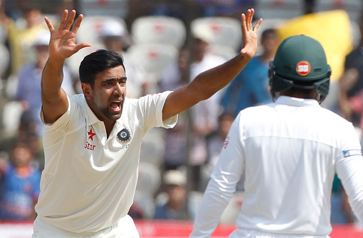Ravichandran Ashwin became the fastest bowler to reach 250 Test wickets