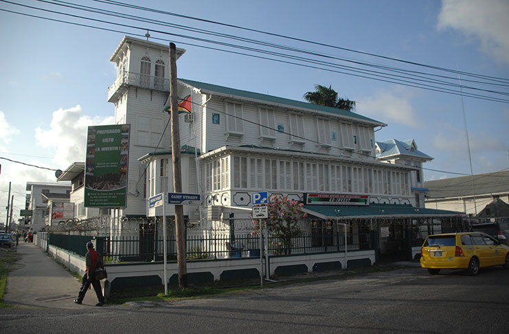 The Go-Invest Office at the corner of Camp and Church Streets