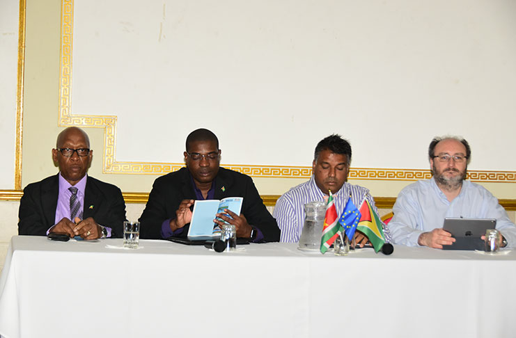 Stakeholders gather at the opening of the Regional Symposium on Renewable Energy at Regency Suites
