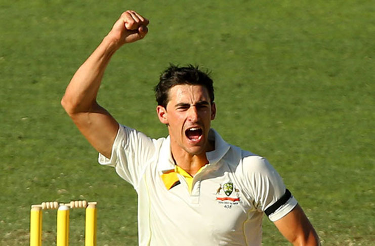 Mitchell Starc was the leading wicket-taker (24) for the Aussies on the turning pitches in Sri Lanka last year.