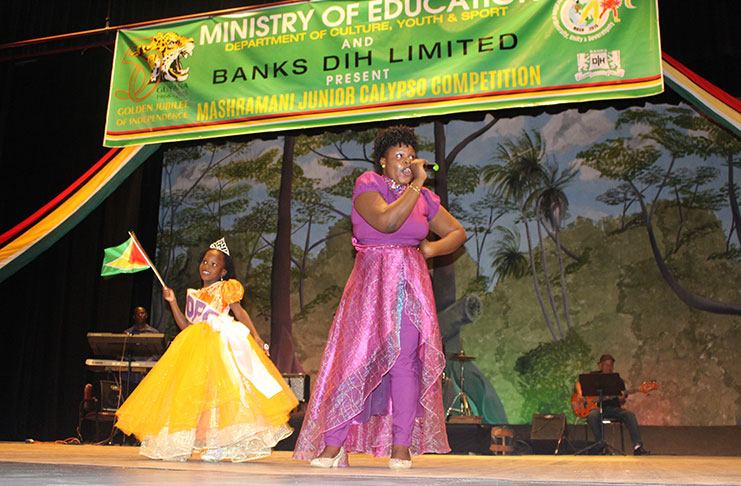 Scenes from a past Calypso competition