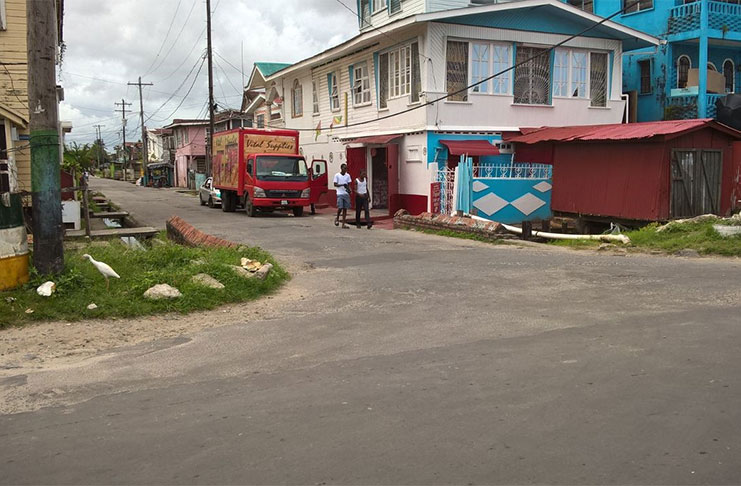 The Albouys Street Bridge in Albouystown