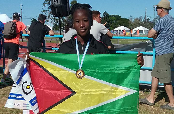 Chantoba Bright at the South American Youth Championship
