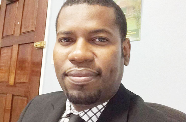 Guyana Lands and Surveys Commission Policy Analyst, Durwin Humphrey
