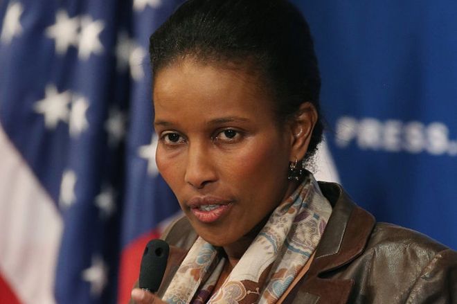 Controversial author Ayaan Hirsi Ali