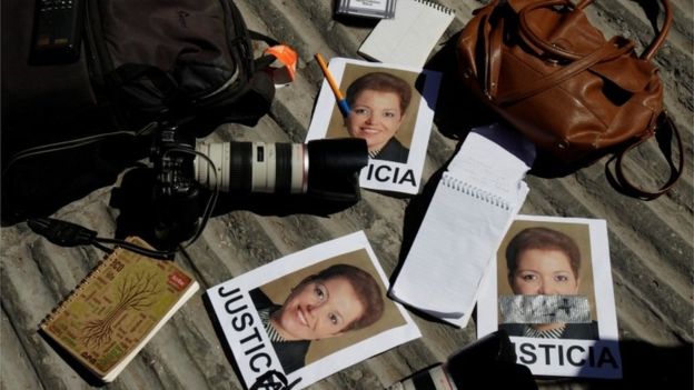 Miroslava Breach was the third journalist killed in Mexico in March