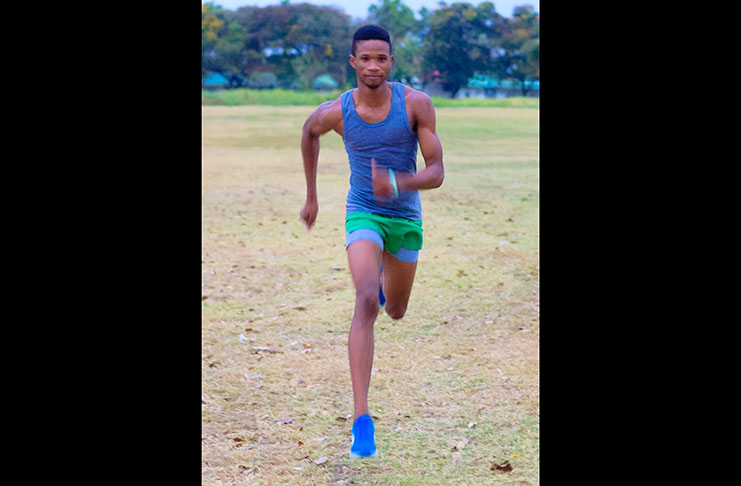 Guyana’s CARIFTA Games silver medallist Anfernee Headecker