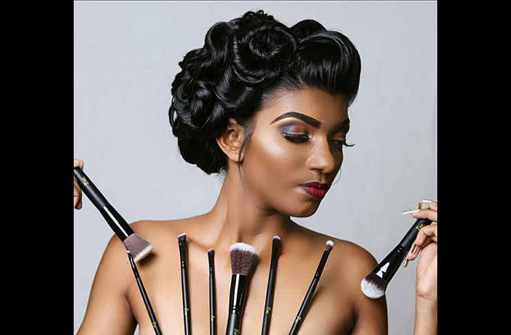 Janica Sandy’s very own eight-piece brush set under the brand, Image Cosmetics