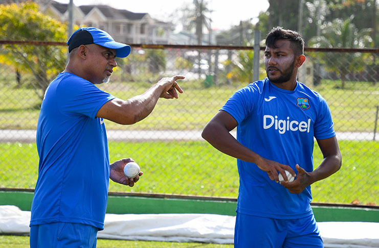 Rajindra Dhanraj and Devendra Bishoo