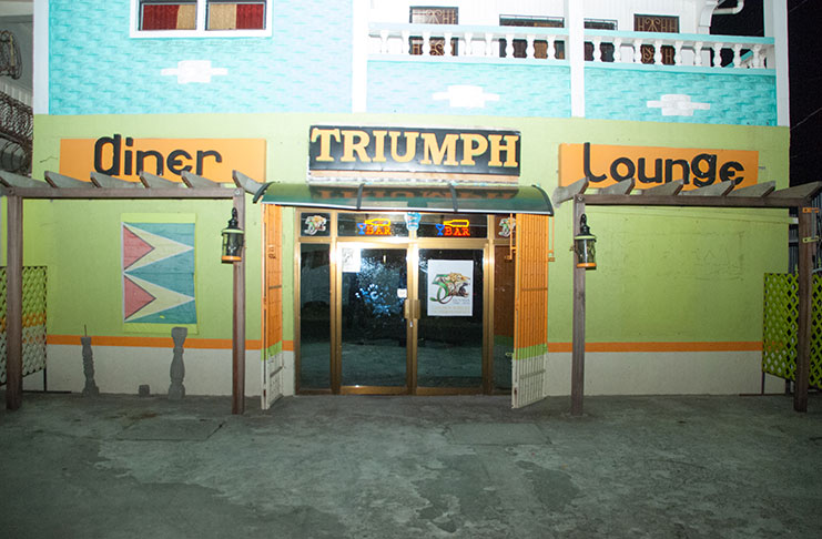 The Triumph Bar and Lounge on Barrack Street, Kingston