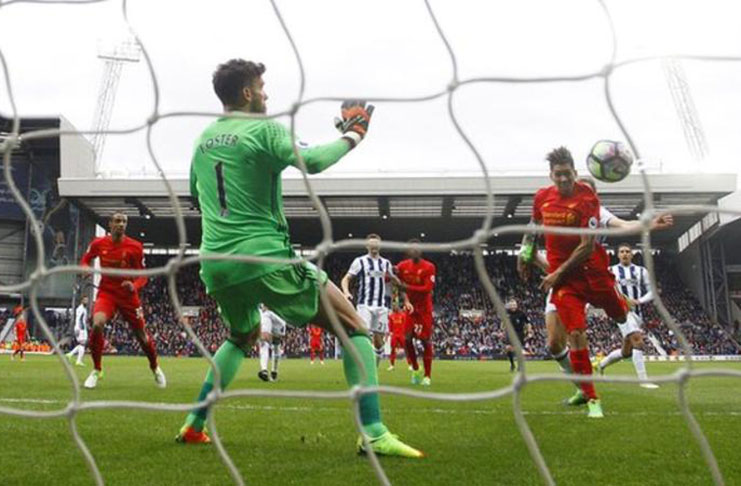 Roberto Firmino's header brought his 11th Premier League goal of the season