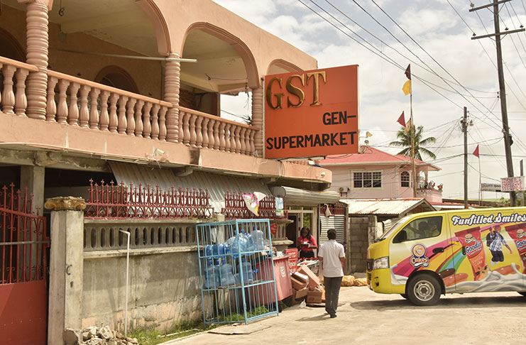 The GST Supermarket where the robbery occurred