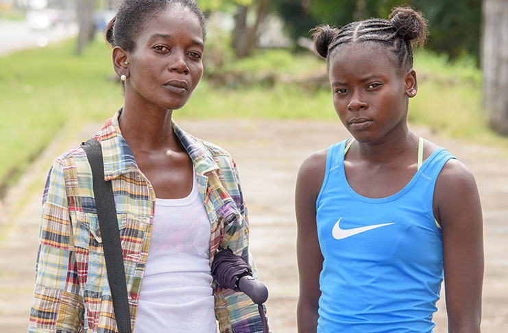 Claudrice McKoy (right) and her mother Carla Adams (Samuel Maughn photo)