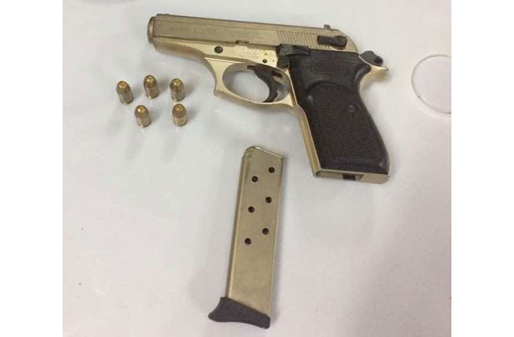 The gun found on Vlissengen road