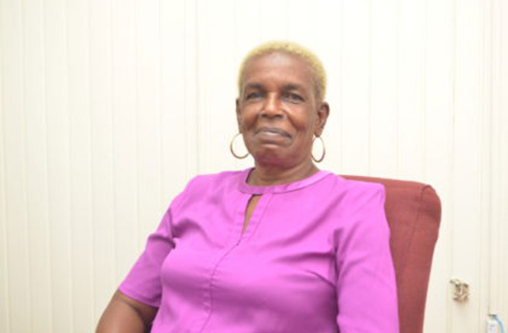Georgina French Edwards, the 67-year-old winner of a houselot from the Central Housing and Planning Authority’s housing lottery last Sunday
