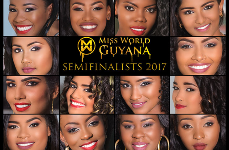 The beautiful Miss World Guyana 2017 semi-finalists