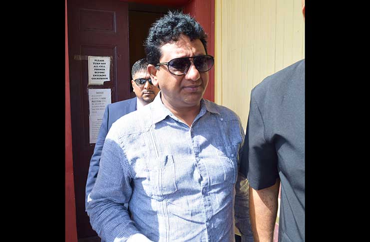 Flashback: Former Attorney General, Anil Nandlall leaves the Georgetown Magistrate’s Court