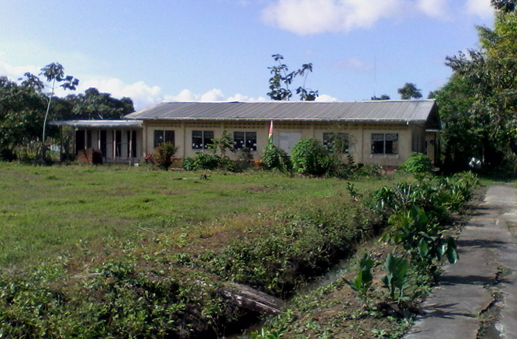 The building that houses nursery and primary school students at Fort Island