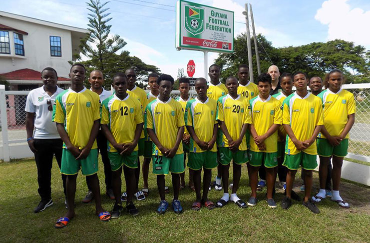 Some members of the National U-15 team