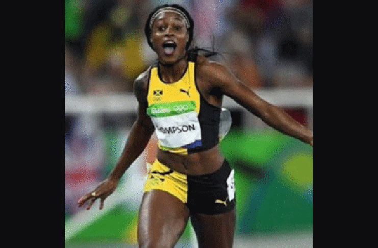 Olympic double sprint champion Elaine Thompson