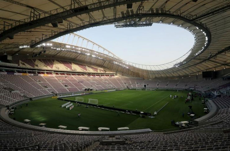 A view shows the Khalifa International Stadium in Doha, Qatar, May 18, 2017. (REUTERS/Ibraheem Al Omari/File Photo)