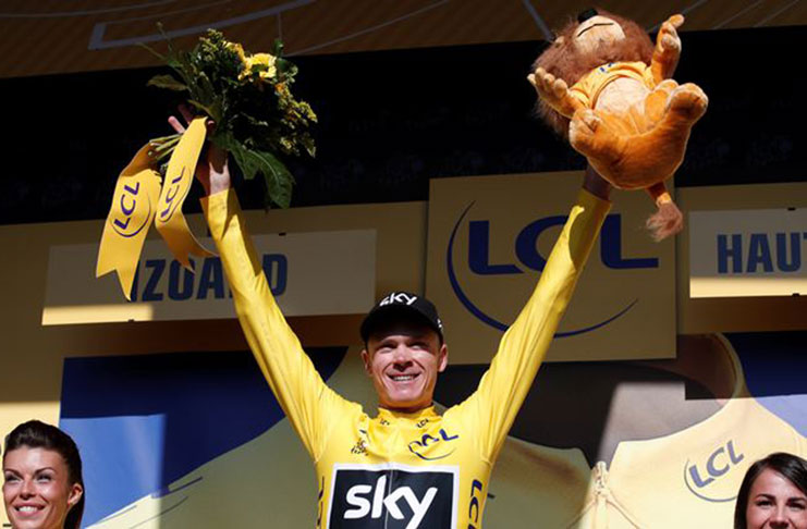 Chris Froome began the final big day of climbing in the Alps with a 27-second lead over Bardet and Rigoberto Uran.