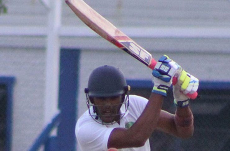 Ramnarine Chatura … top-scored for Guyana  with 67.