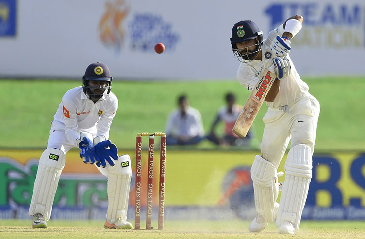 Virat Kohli overcomes a rough patch with some pleasing shots to finish unbeaten on 76 as India's lead stands at 498.