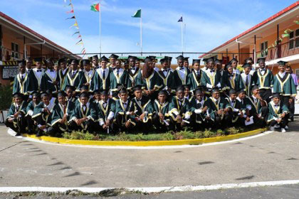 The 56th graduating class of the Guyana Sugar Corporation (GuySuCo) Apprenticeship programme