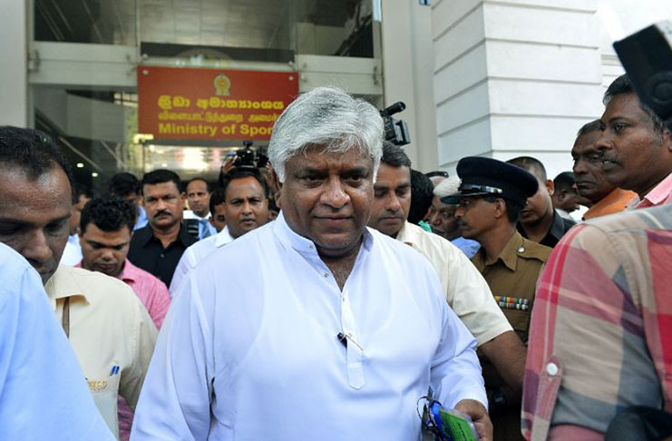 Arjuna Ranatunga, pictured in 2016, says he no longer watches the national team.