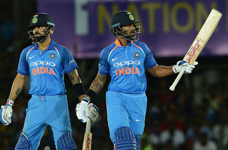 Dhawan leads India to
thumping win over Sri Lanka