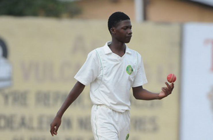 Guyana spinner Ashmead Nedd … grabbed a five-wicket haul against Windwards.