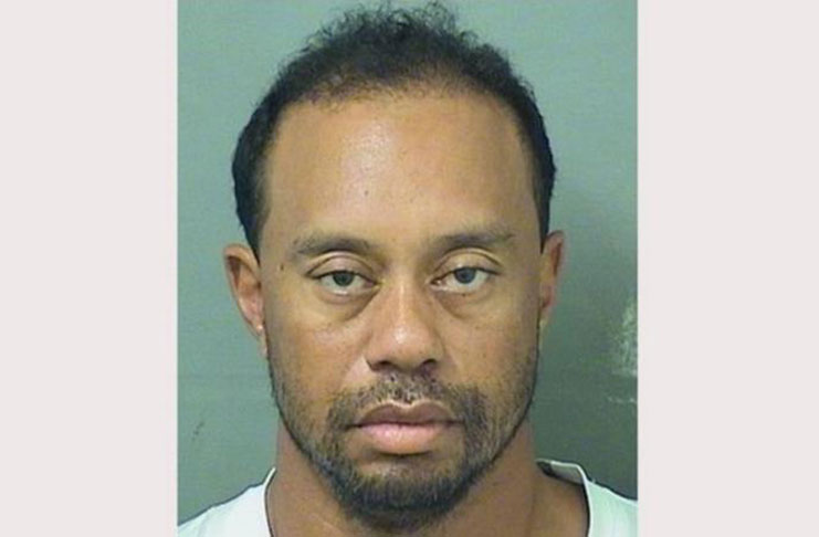 Tiger Woods was arrested in May on suspicion of driving under the influence.