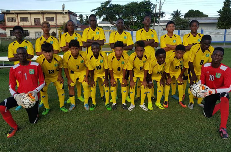 Guyana’s National U-15 Team