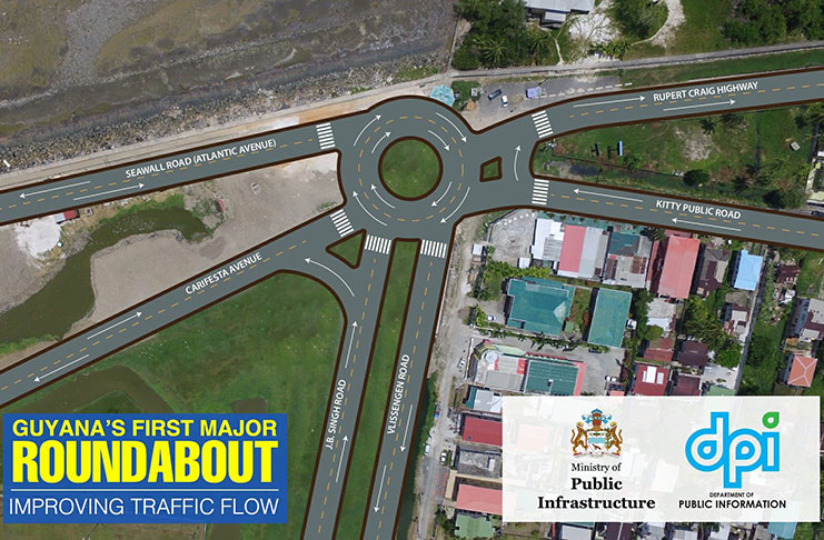 The roundabout will reduce waiting and stoppage time