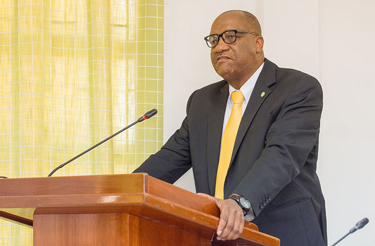 Minister of State, Joseph Harmon