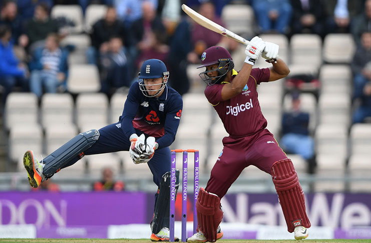 Shai Hope anchors the innings with a patient knock (Getty Images)